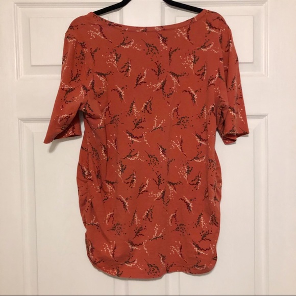 Motherhood Maternity Half Sleeve Top Orange XL - Picture 3 of 4